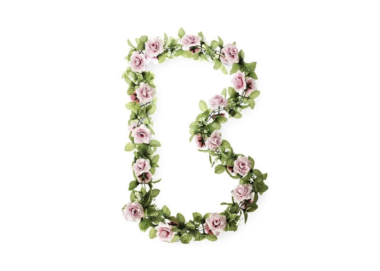 Guirlande fleurs vélo