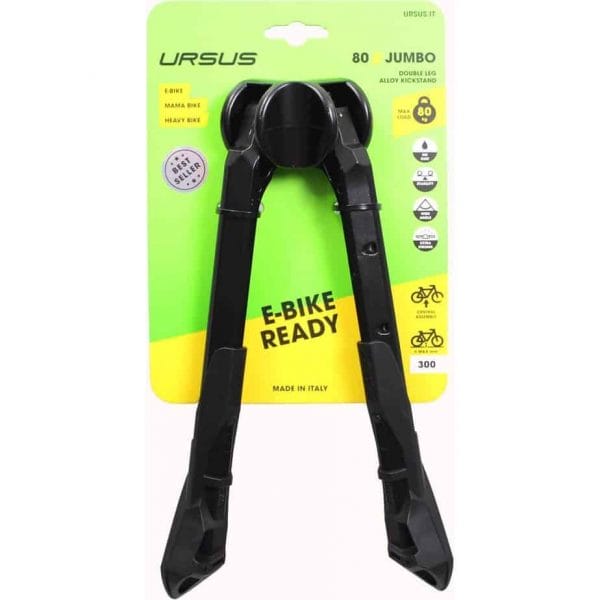 Béquille double vélo