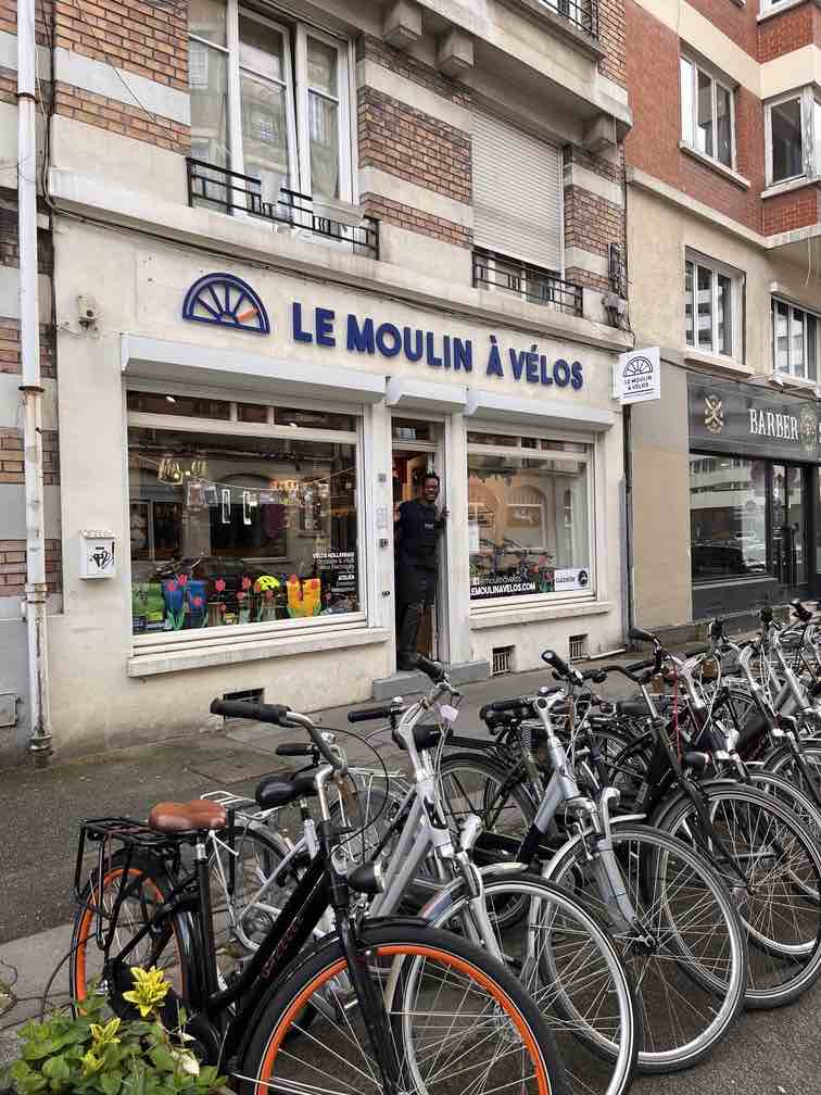 Façade de Moulin à Vélos