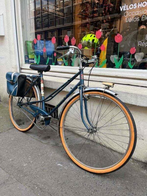 Vélo Vintage bleu