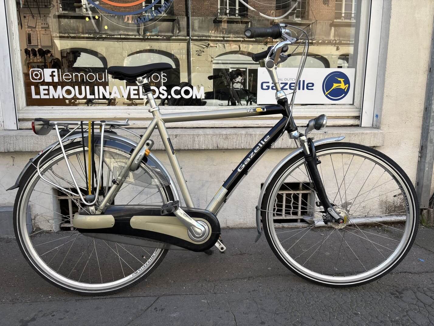Velo Hollandais Gazelle – 27 Pouces – 21 Vitesses – Comme Neuf – Homme