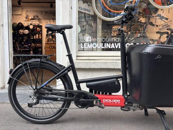 Vélo Cargo Douze Cycles G4e avec canopie