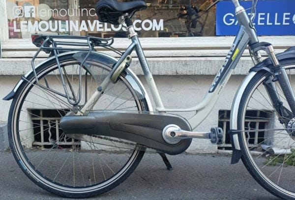 Vélo hollandais Gazelle orange plus