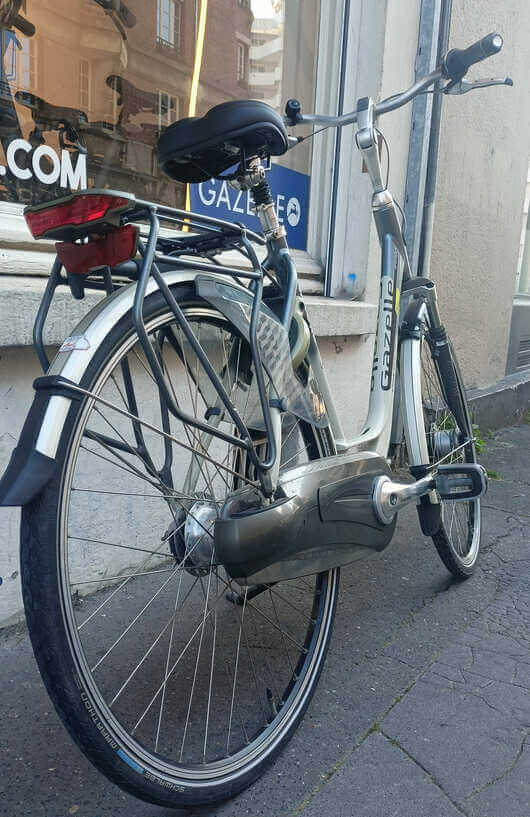 Vélo hollandais Gazelle orange plus