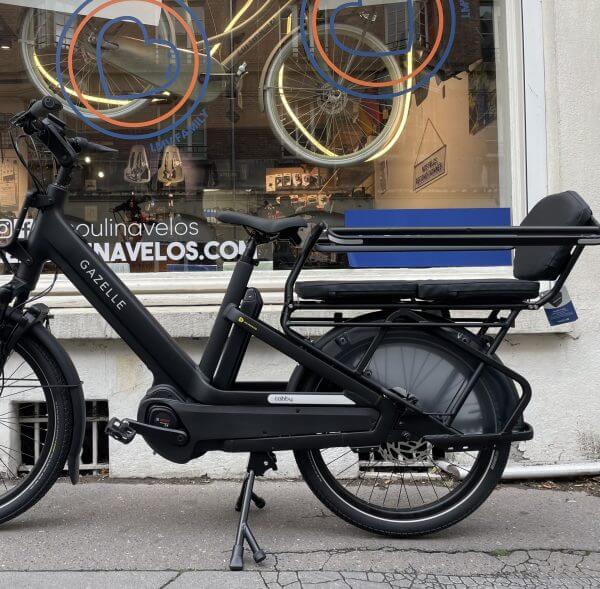 Vélo Cargo Longtail Gazelle Cabby Longtail