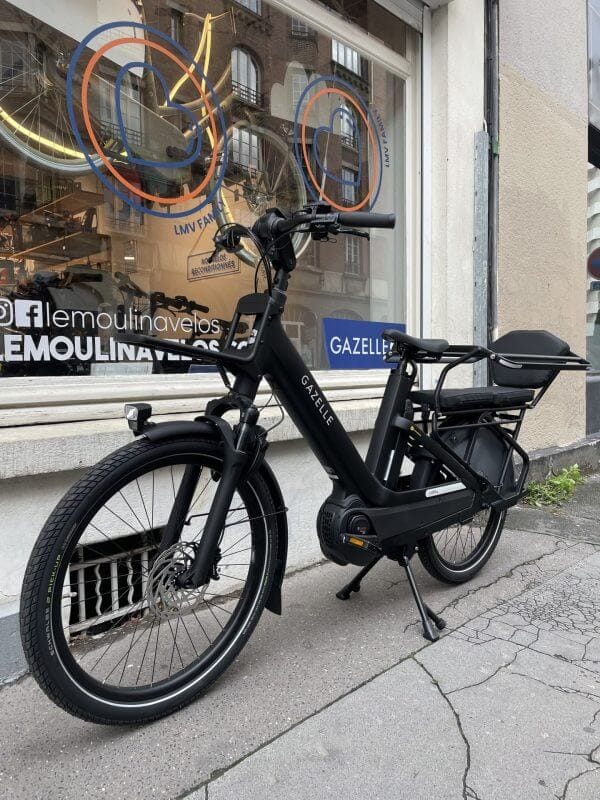 Vélo Cargo Longtail Gazelle Cabby Longtail