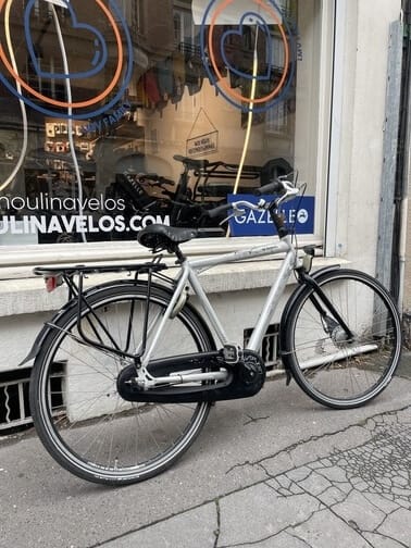 Vélo hollandais Gazelle 66 degrees